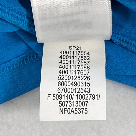 THE NORTH FACE Mens Medium True Run Short Sleeve Panel Running Shirt Blue 2021 - Picture 13 of 16